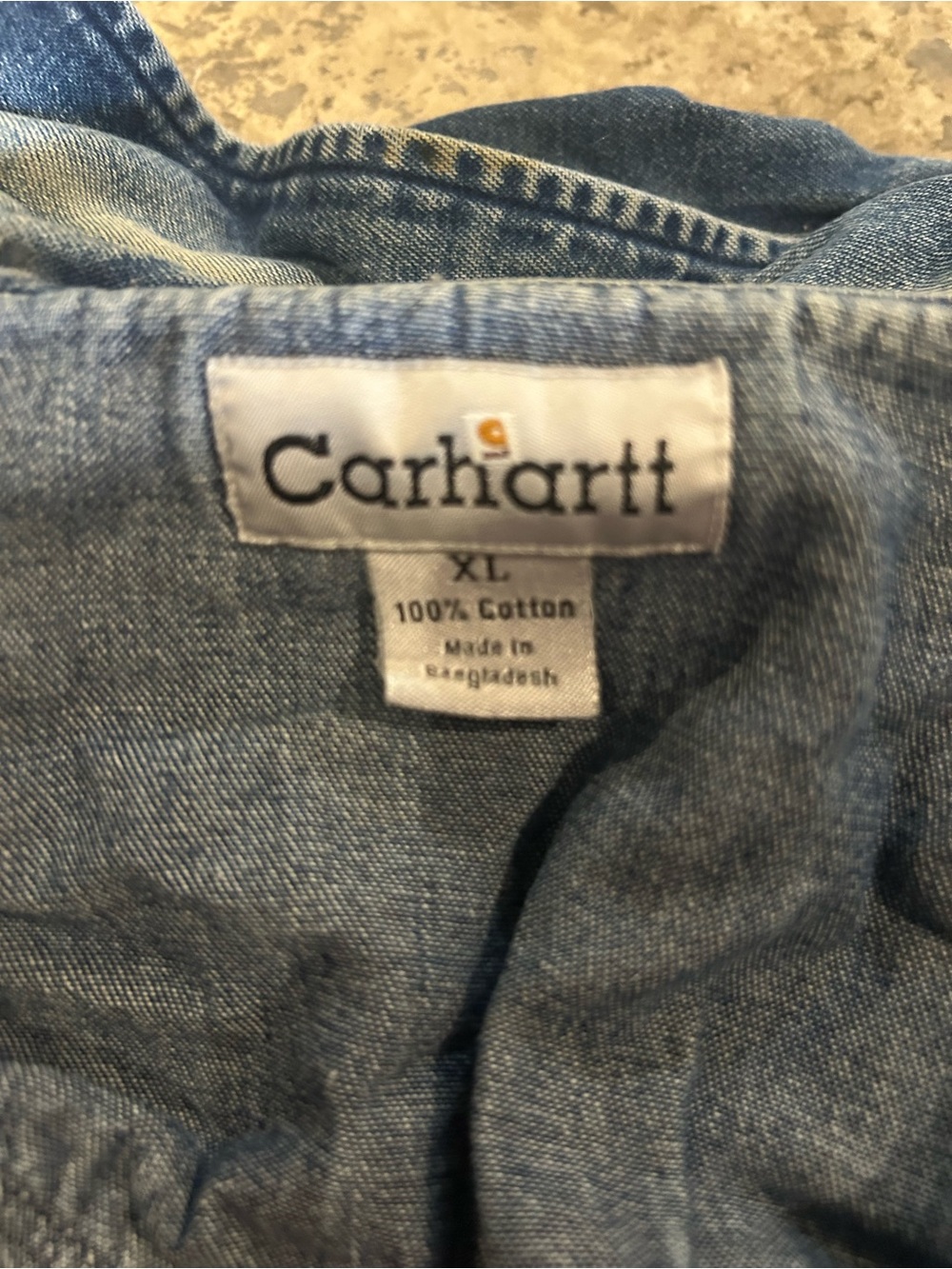 Carhartt vintage pearl snap